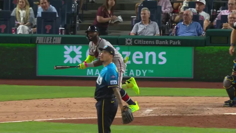 Austin Riley homers twice in the Braves' 9-0 romp over the Phillies