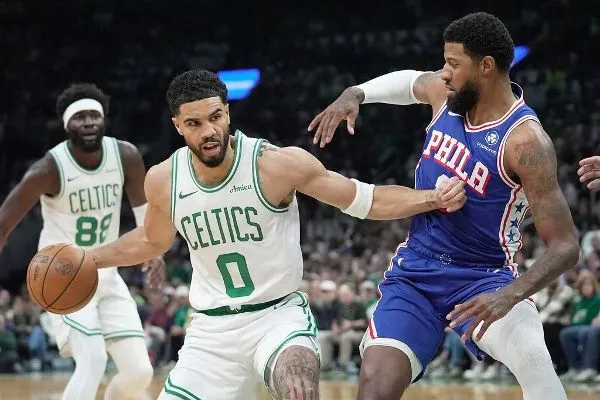 76ers face familiar playoff fate as Celtics dominate Game 1