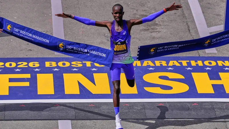Defending champion John Korir wins 2nd straight Boston Marathon title