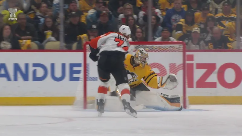 Vladar stops 27 shots as Flyers top Penguins 3-0 to take commanding...