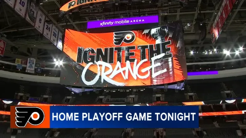 Flyers prepare for home playoff game against Penguins