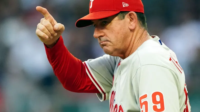 Phillies president says manager Rob Thomson not on hot seat