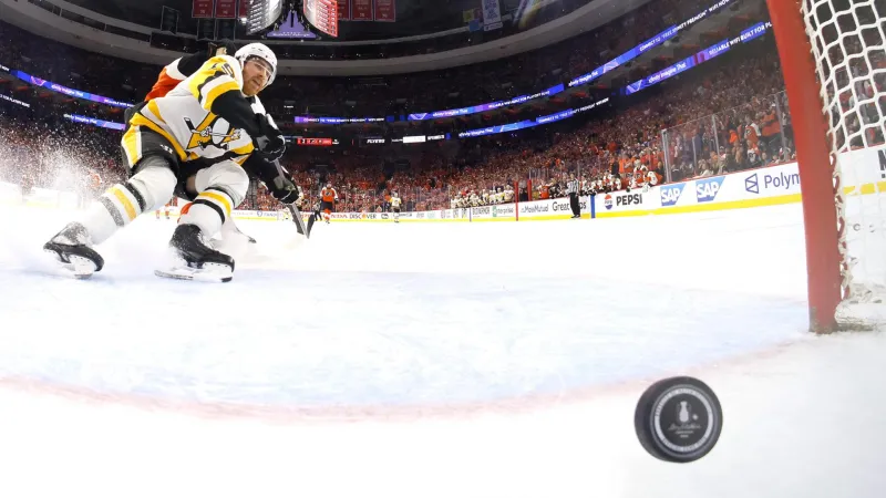 Crosby and Letang strike as the Penguins stave off a sweep with a 4...