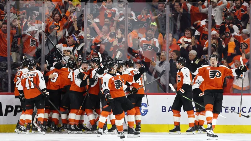 Cam York scores in OT as Flyers eliminate Penguins in Game 6