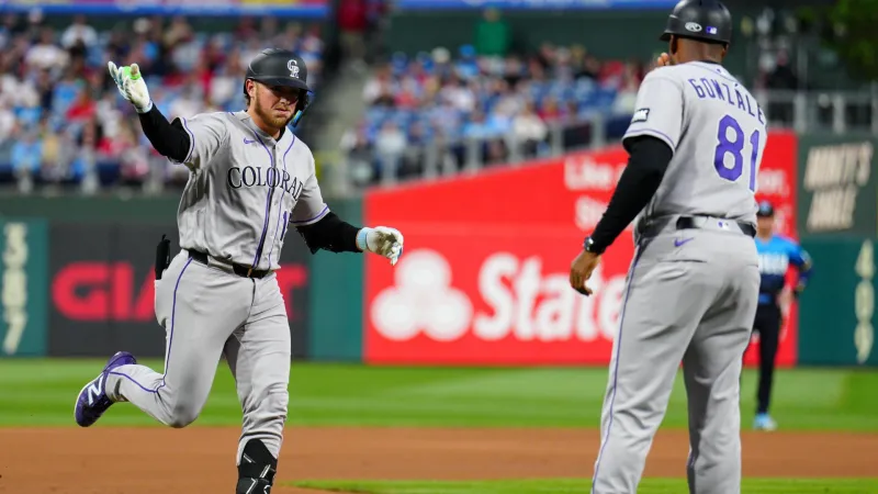 Troy Johnston has go-ahead hit in 11th as Rockies beat Phillies 9-7