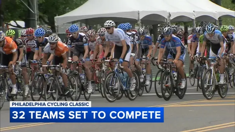 32 professional teams to compete in 2026 Philadelphia Cycling Classic