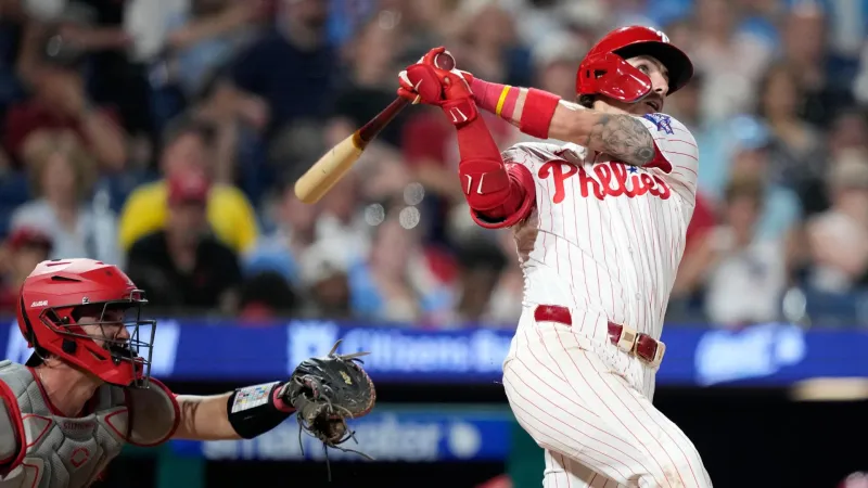 Bryson Stott's 2-run HR in the 8th inning lifts Phillies past the R...