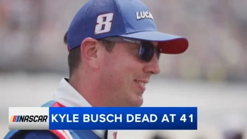 Local race car driver reacts to death of NASCAR legend Kyle Busch