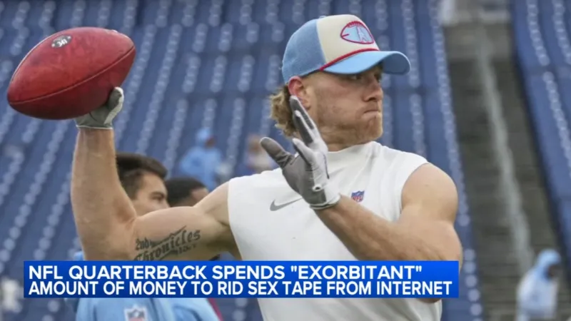 NFL player paid to remove leaked sex tape online, mother says