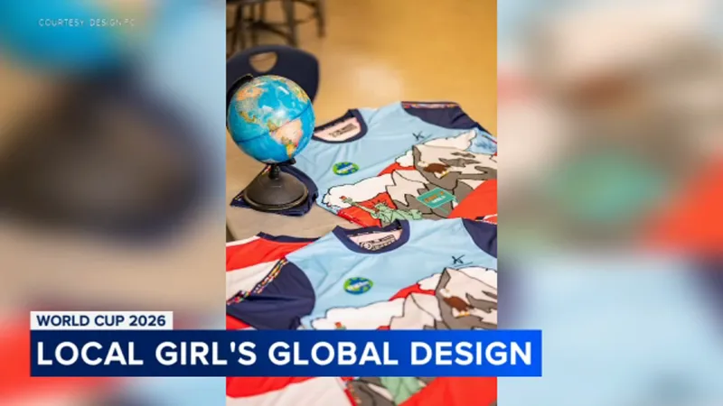 12yearold gains national attention for World Cup jersey design