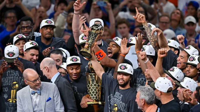 Knicks win first NBA title since 1973 with Game 5 victory over Spurs