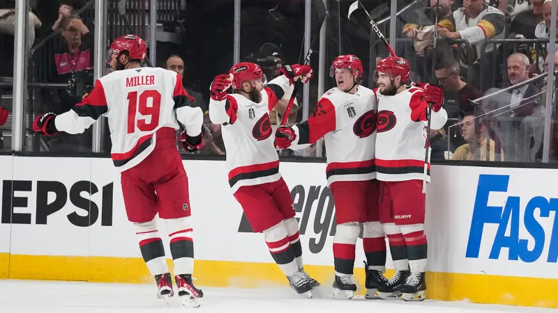 Hurricanes beat Golden Knights 3-0 in Game 6 to win Stanley Cup