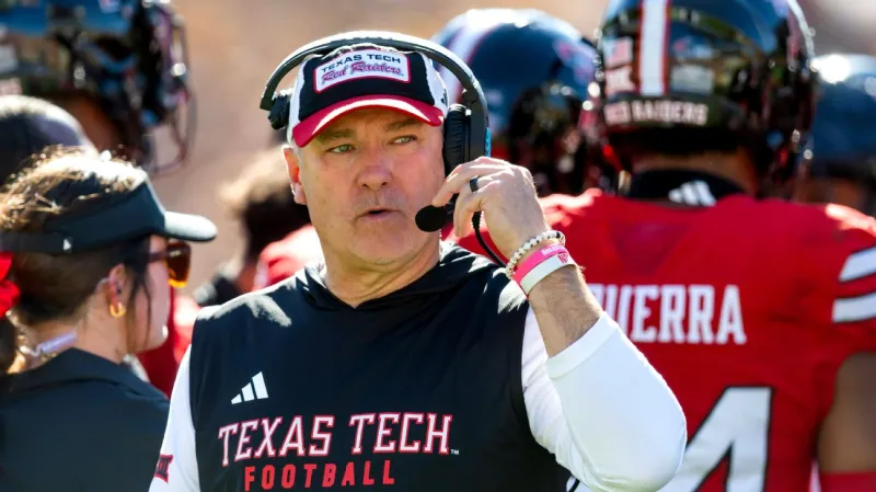 2026 college football Top 25: How far does Texas Tech fall without ...