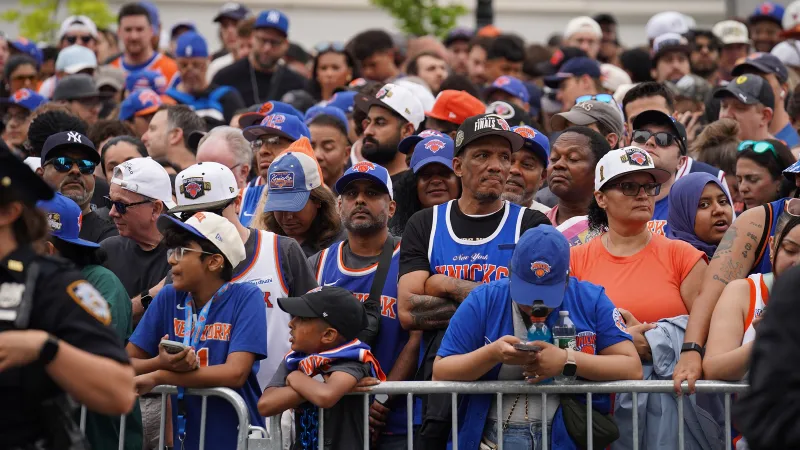 LIVE: New York City celebrates Knicks with ticker-tape parade