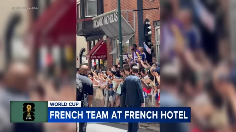 Sofitel Philadelphia embraces French flair for the World Cup