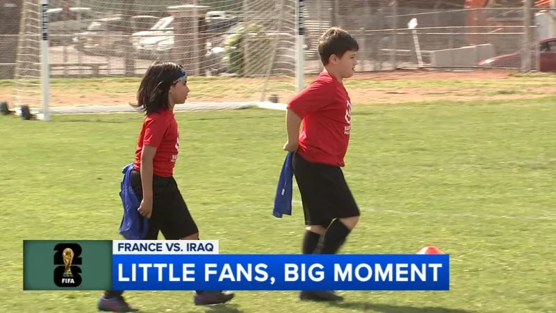 Local kids set to escort World Cup players onto the field