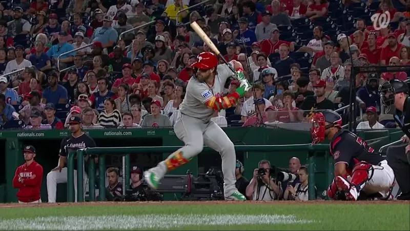 Harper and Hill homers in the 9th help rally Phillies to a 10-5 vic...