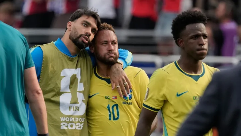 Tearful Neymar retires from Brazil after World Cup exit to Norway