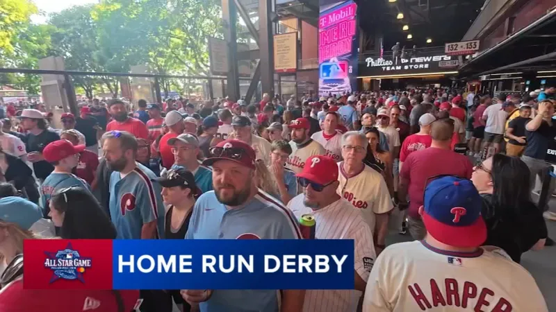 Phillies fans pack Citizens Bank Park for 2026 Home Run Derby