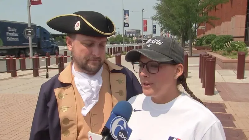 MLB All-Star Game: Newlyweds, Air Force cadets add to excitement