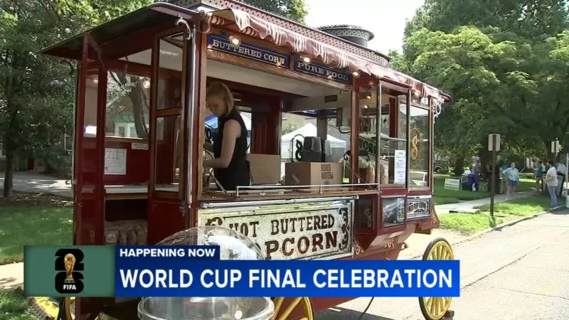 Fans flock to downtown Haddonfield for final World Cup watch party