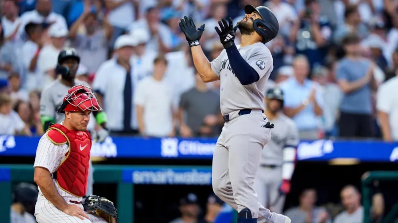 Wells and Domnguez homer to lead New York Yankees past Philadelphi...