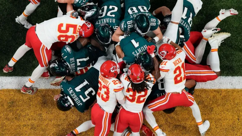 Eagles will 'lean into' tush push, new OC Sean Mannion says