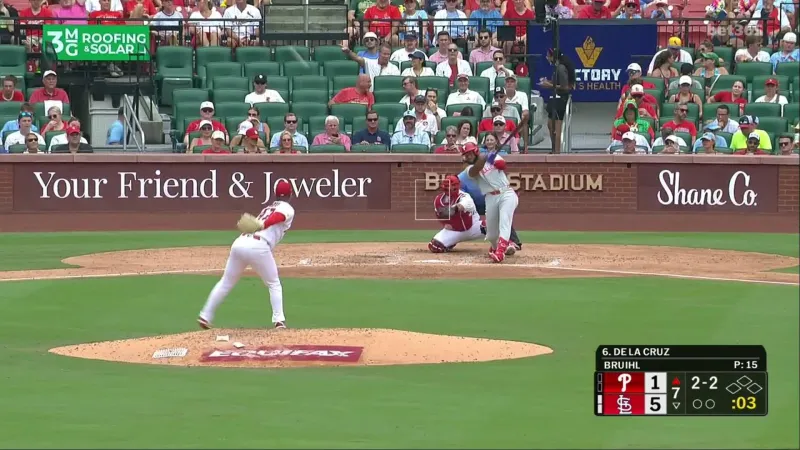 Alec Burleson drives in 3 as Cardinals beat Phillies 7-1 to win series