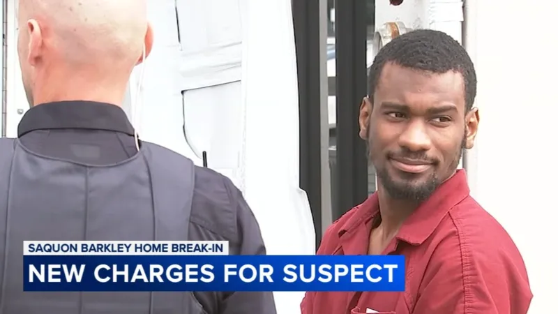 Man accused in break-in at Saquon Barkley's home facing more charges