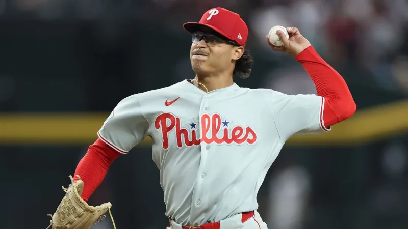 Phillies place Jess Luzardo on IL with shoulder inflammation