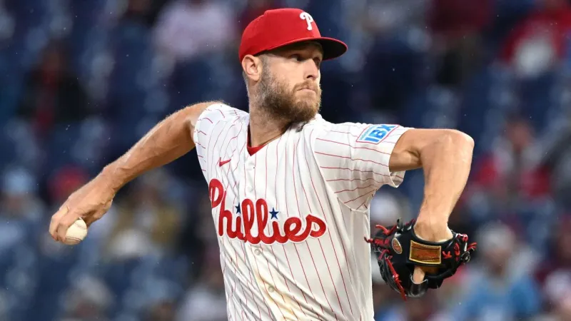 Zack Wheeler fans 7 straight to open Phillies win over Brewers