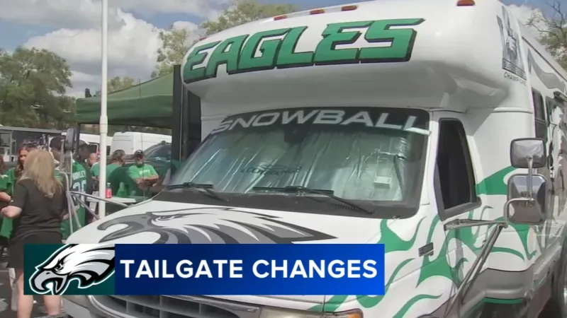 What to know about tailgating changes for Eagles games