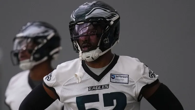 Jonathan Greenard (pectoral) makes Eagles debut on Monday