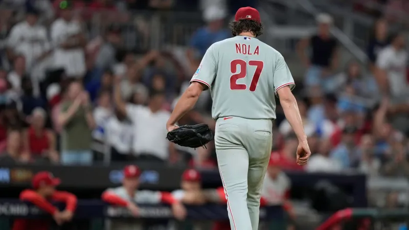 Phillies eliminated from postseason after falling to Braves in Game 3
