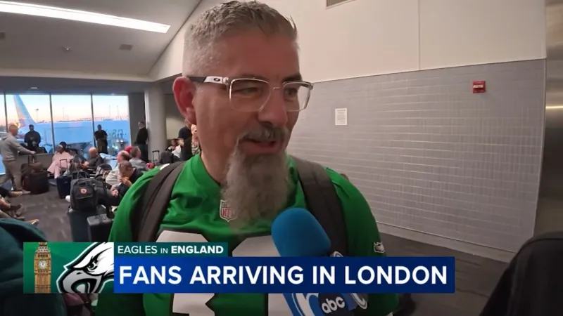 Eagles fans bring Philly spirit to London before NFL showdown