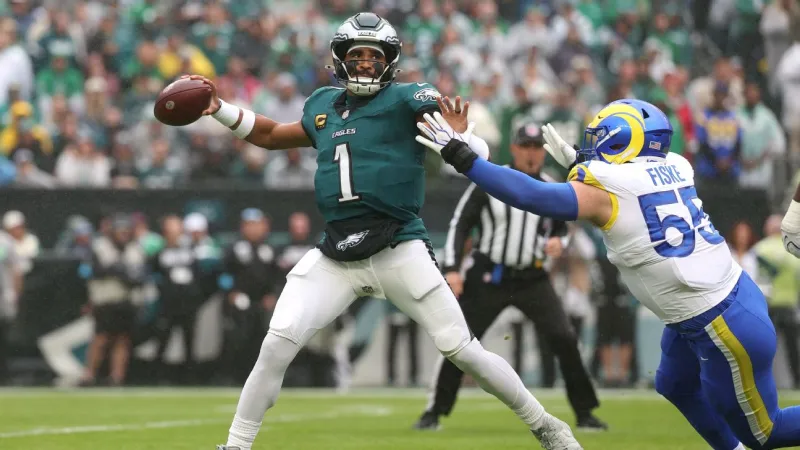 Eagles QB Jalen Hurts on IR due to blood clot, expected to be out i...