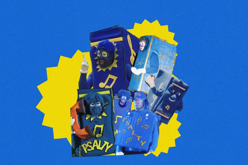 A Definitive Ranking of Homemade Psalty the Singing Songbook Costume Attempts