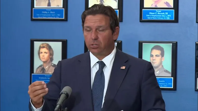 WATCH LIVE: Gov. Ron DeSantis touts upcoming vote on reducing property tax in Florida (Video)