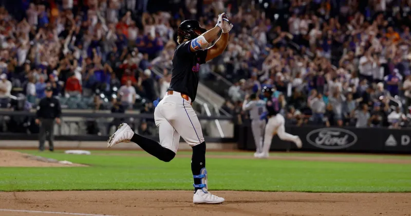 MJ Melendez comes off bench, powers Mets past Marlins 9-7 in 10 innings