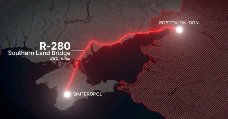 Ukraine's 'Highway of Death': How drones are strangling Russia's southern supply line