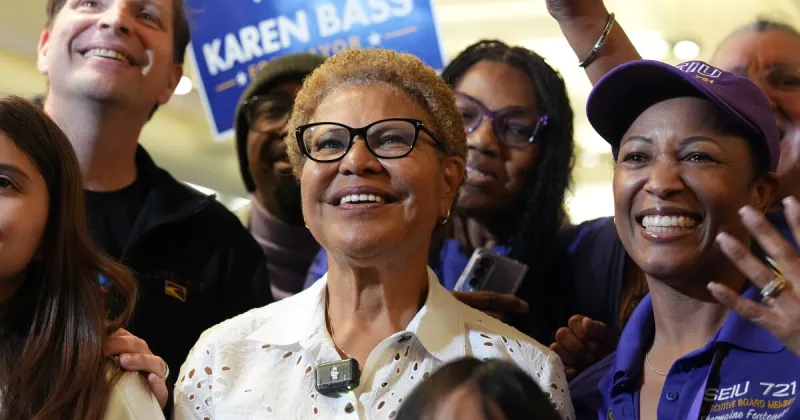 Los Angeles Mayor Karen Bass, acknowledging mistakes, angles for second term in struggling city