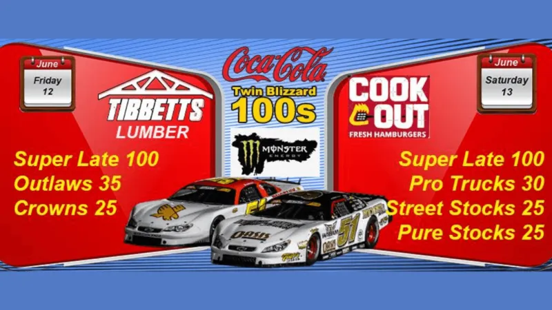 Five Flags Speedway announces 'Summer Weekend Getaway' Coca-Cola Twin 100s doubleheader