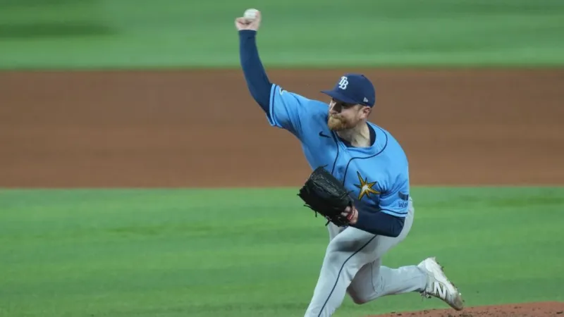 Rasmussen allows 1 hit over 7 innings, Caminero reaches base 5 times as Rays beat Marlins 6-0