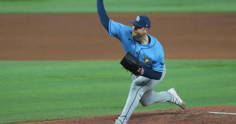 Tampa Bay Rays beat the Miami Marlins in game 1 of the series, with a score of 6-0