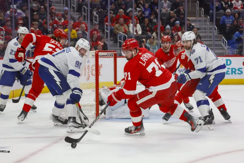 Let's talk about Dylan Larkin and the Tampa Bay Lightning