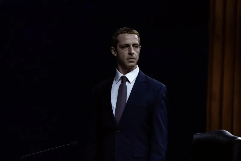 Jeremy Strong Takes on Facebook's Biggest Scandal in 'The Social Reckoning'