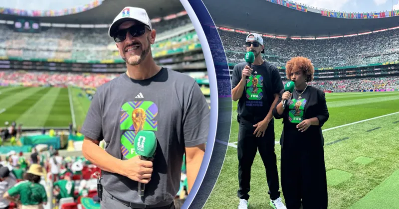 Tampa Bay Lightning's in-game host is now hosting matches at the FIFA World Cup
