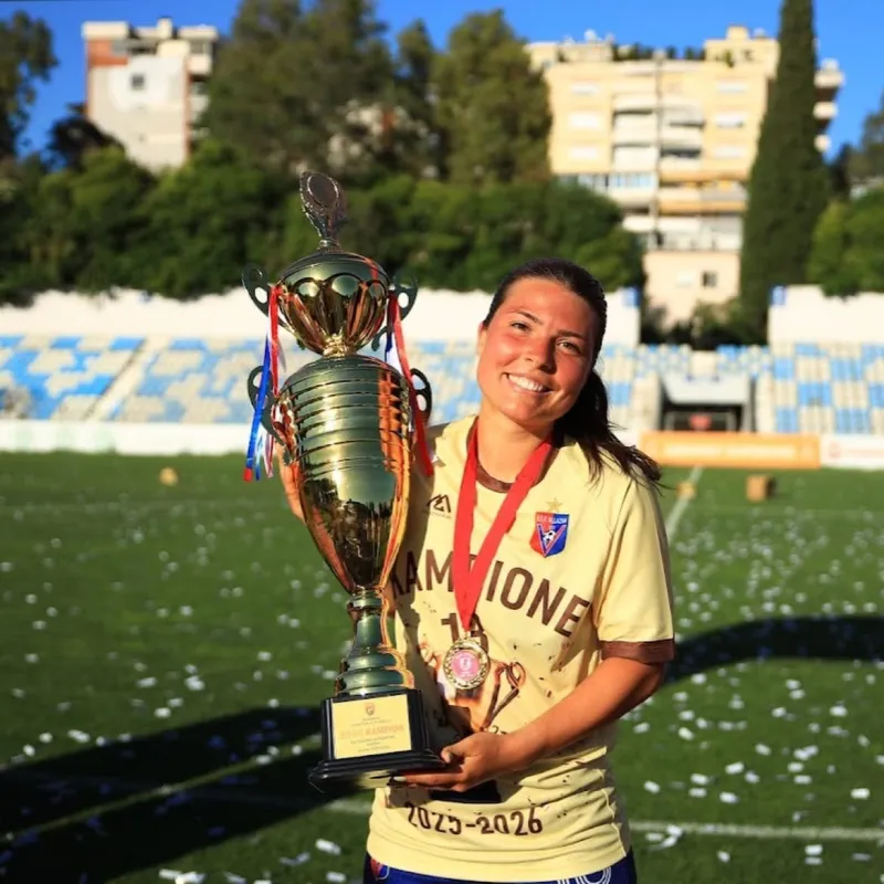 Former Navarre Raider wins championship in Albania