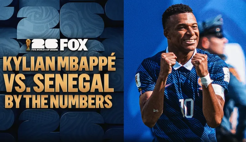 Kylian Mbapp's Masterful Performance vs. Senegal By The Numbers