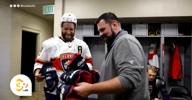 Florida Panthers equipment manager Teddy Richards on representing America at Four Nations Face-off